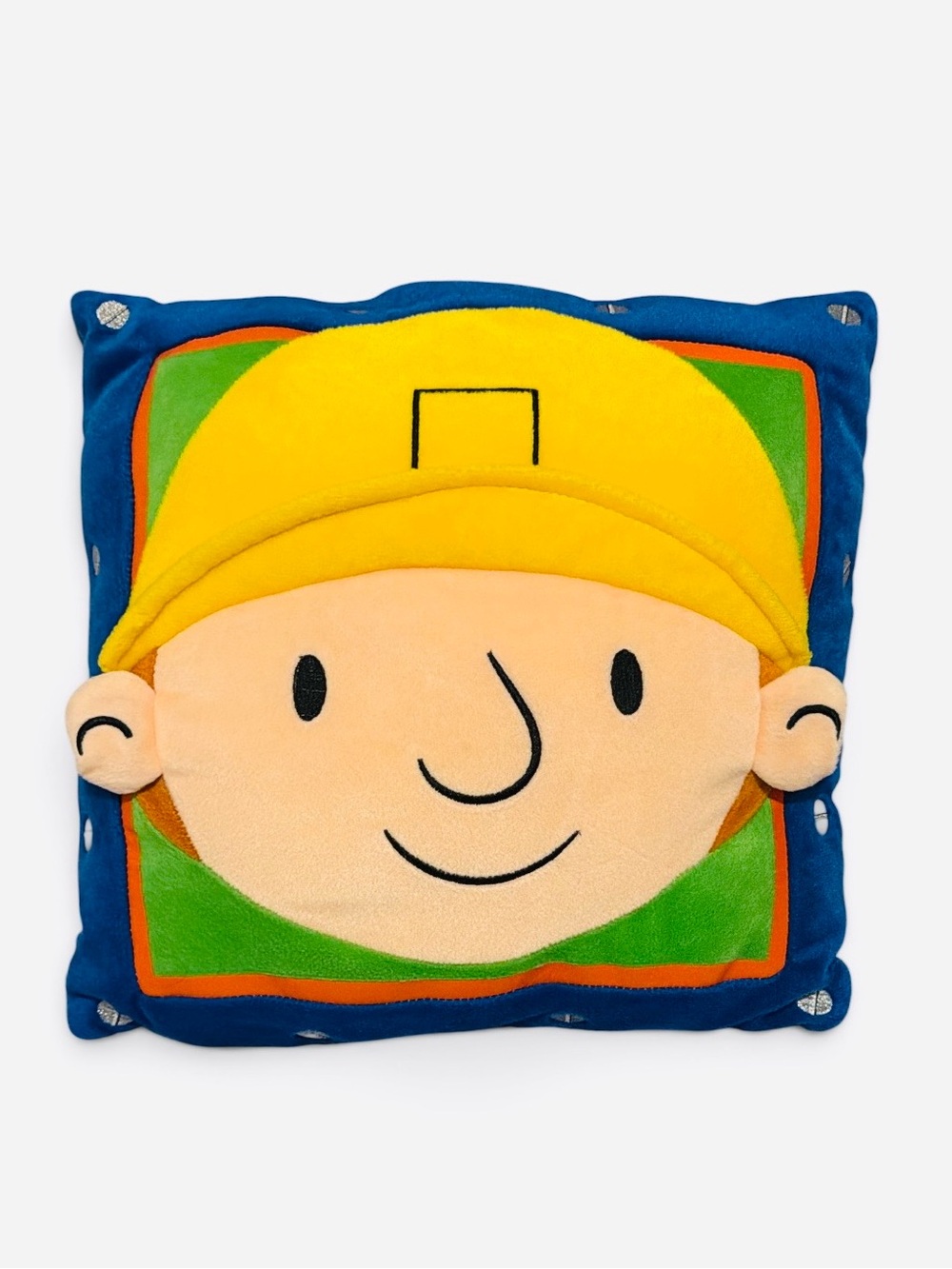 3D Bob the Builder Plush Decorative Y2K Throw Square Pillow